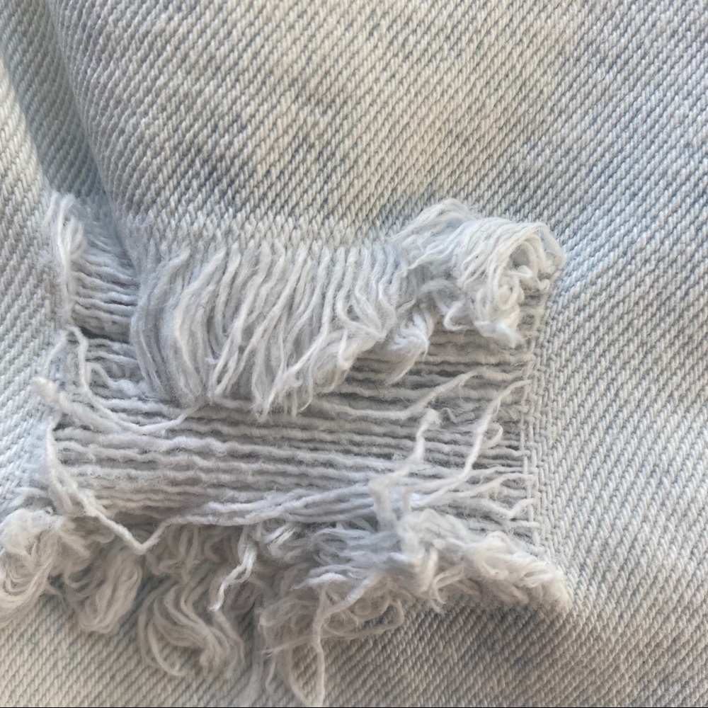 Wonderly Distressed Denim Mini Skirt - Picture 13 of 15